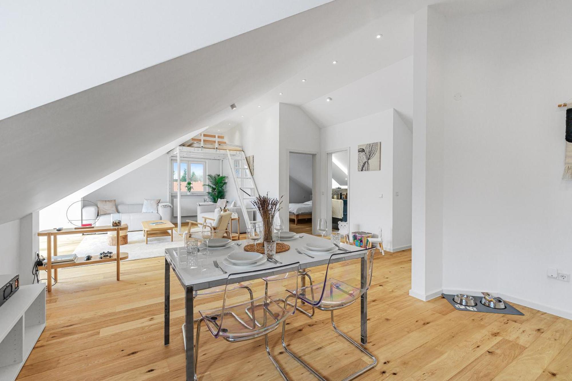 Hot! Design Loft Appartement Ottobrunn Buitenkant foto