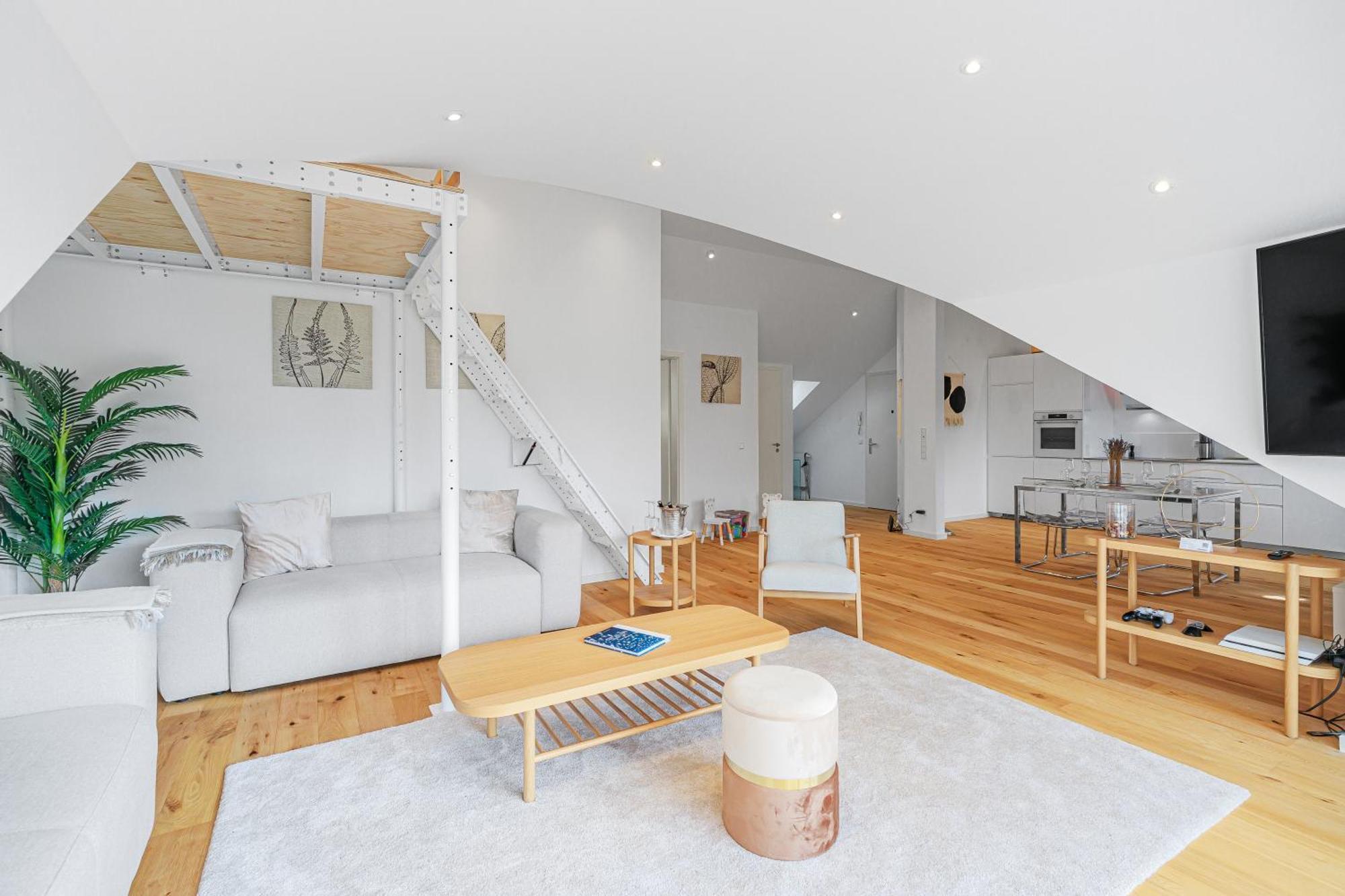 Hot! Design Loft Appartement Ottobrunn Buitenkant foto